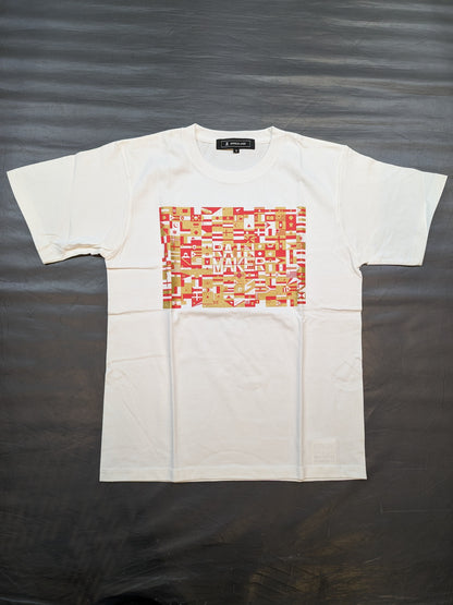 オカダ・カズチカ「RAINMAKER WORLD」Tシャツ(ホワイト)