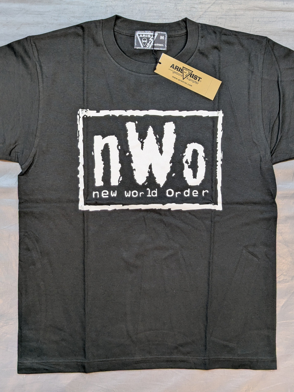 ARISTRIST  AT×WWE nWo EX T-Shirt (Black×White)
