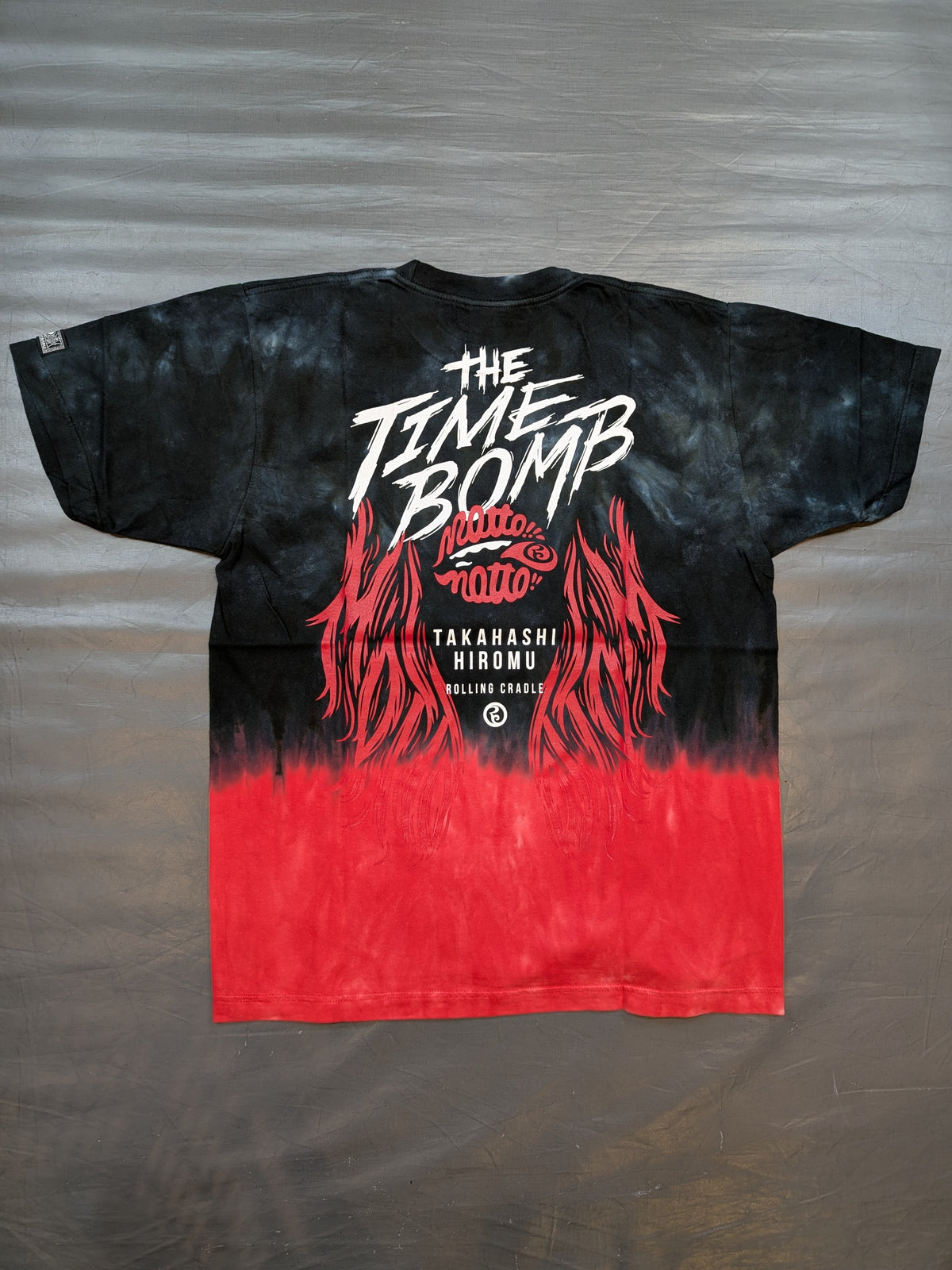 高橋ヒロム×ROLLING CRADLE コラボ Tie Dye Tシャツ②