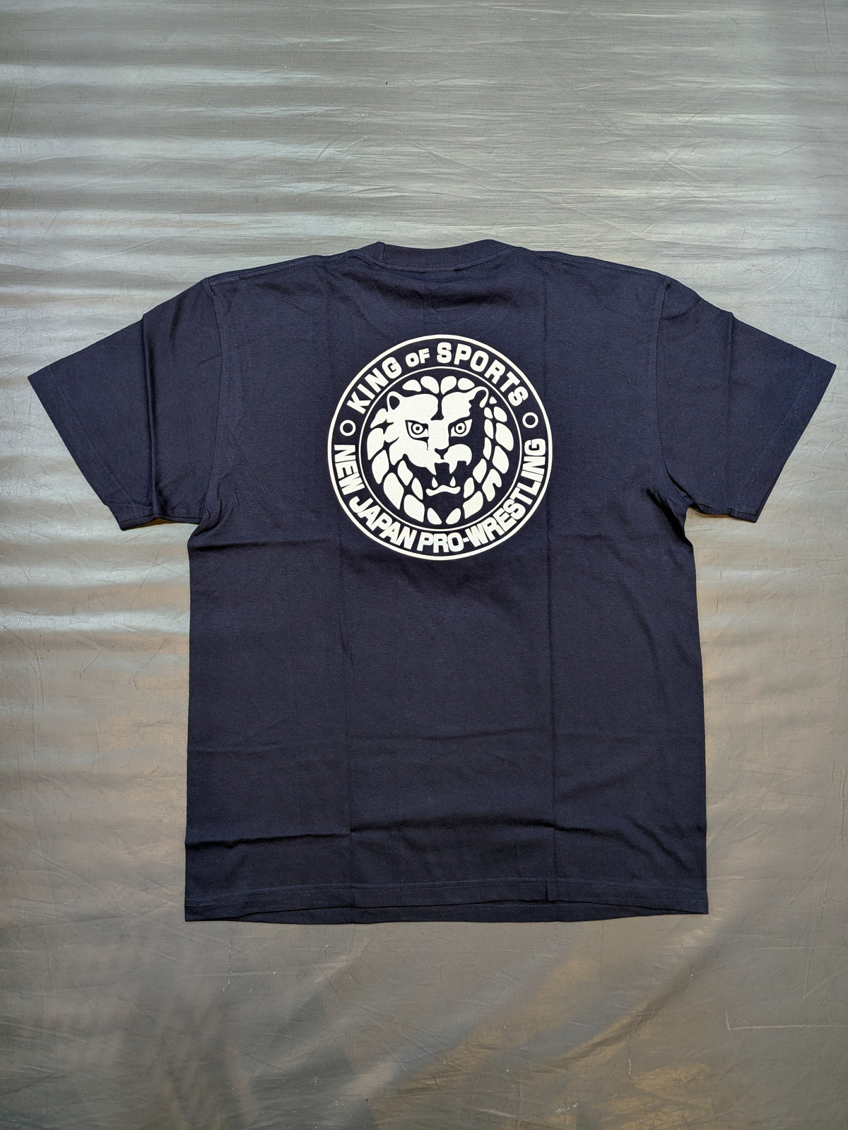 Tsubakuro ×New Japan Pro Wrestling  Collaboration T-Shirt (Navy)
