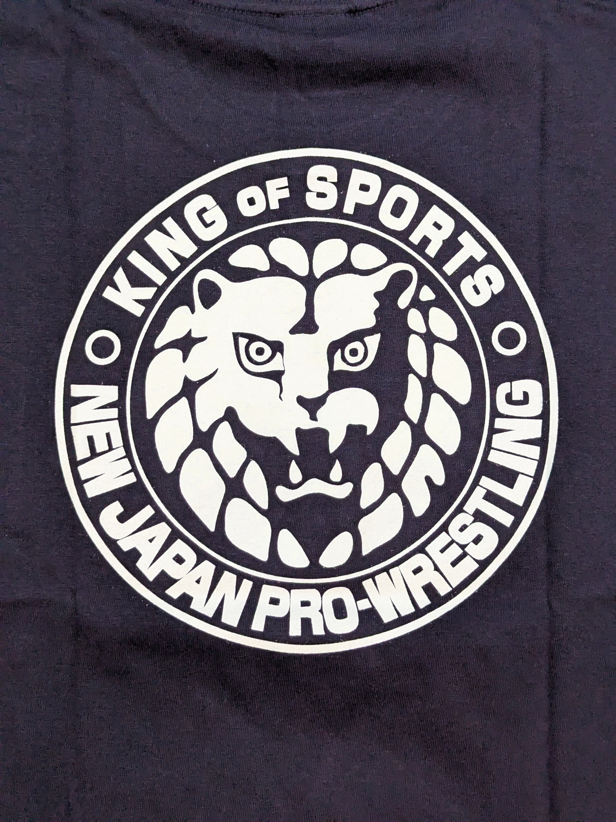 Tsubakuro ×New Japan Pro Wrestling  Collaboration T-Shirt (Navy)