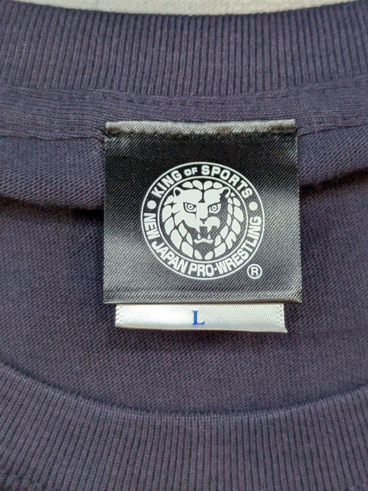 Tsubakuro ×New Japan Pro Wrestling  Collaboration T-Shirt (Navy)