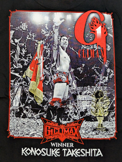 KONOSUKE TAKESHITA「G1 CLIMAX 35」優勝記念Tシャツ