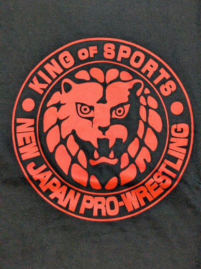 ライオンマーク Tシャツ(ブラック×レッド)