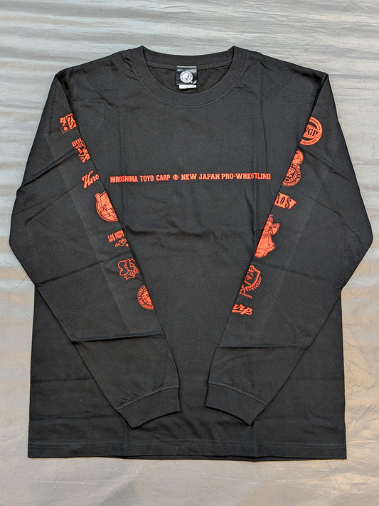 広島東洋カープ×NJPW ロングスリーブTシャツ