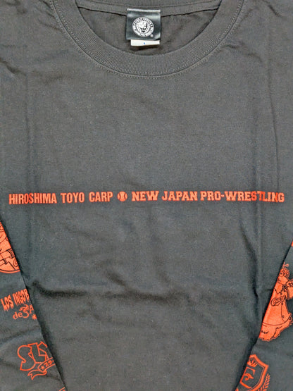 Hiroshima Toyo Carp × NJPW Long Sleeve T-Shirt