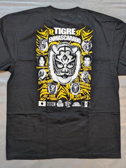 First Tiger Mask 'THE BIRTH OF LEGENDS 2022 (Legend Black)' T-shirt
