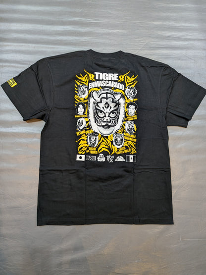 First Tiger Mask 'THE BIRTH OF LEGENDS 2022 (Legend Black)' T-shirt