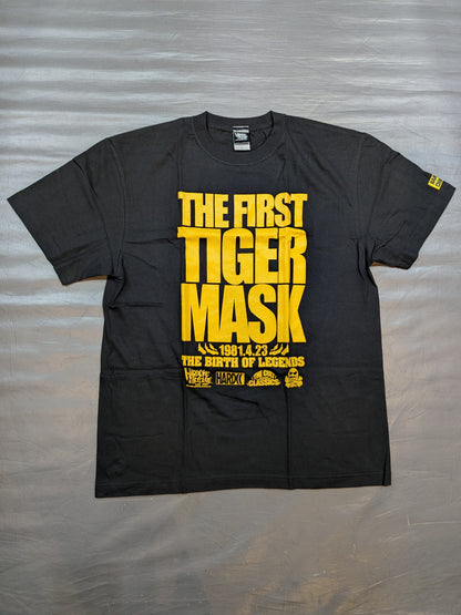 First Tiger Mask 'THE BIRTH OF LEGENDS 2022 (Legend Black)' T-shirt