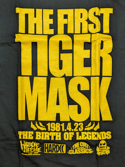 First Tiger Mask 'THE BIRTH OF LEGENDS 2022 (Legend Black)' T-shirt