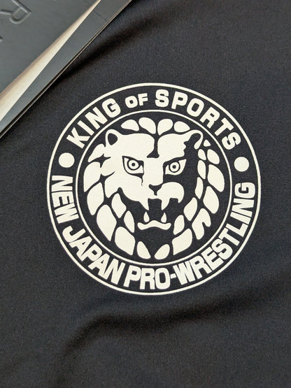 BLK/BLK UA Rush Lion Mark Armor Short Sleeve
