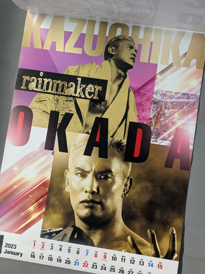 新日本プロレス 2023年カレンダー