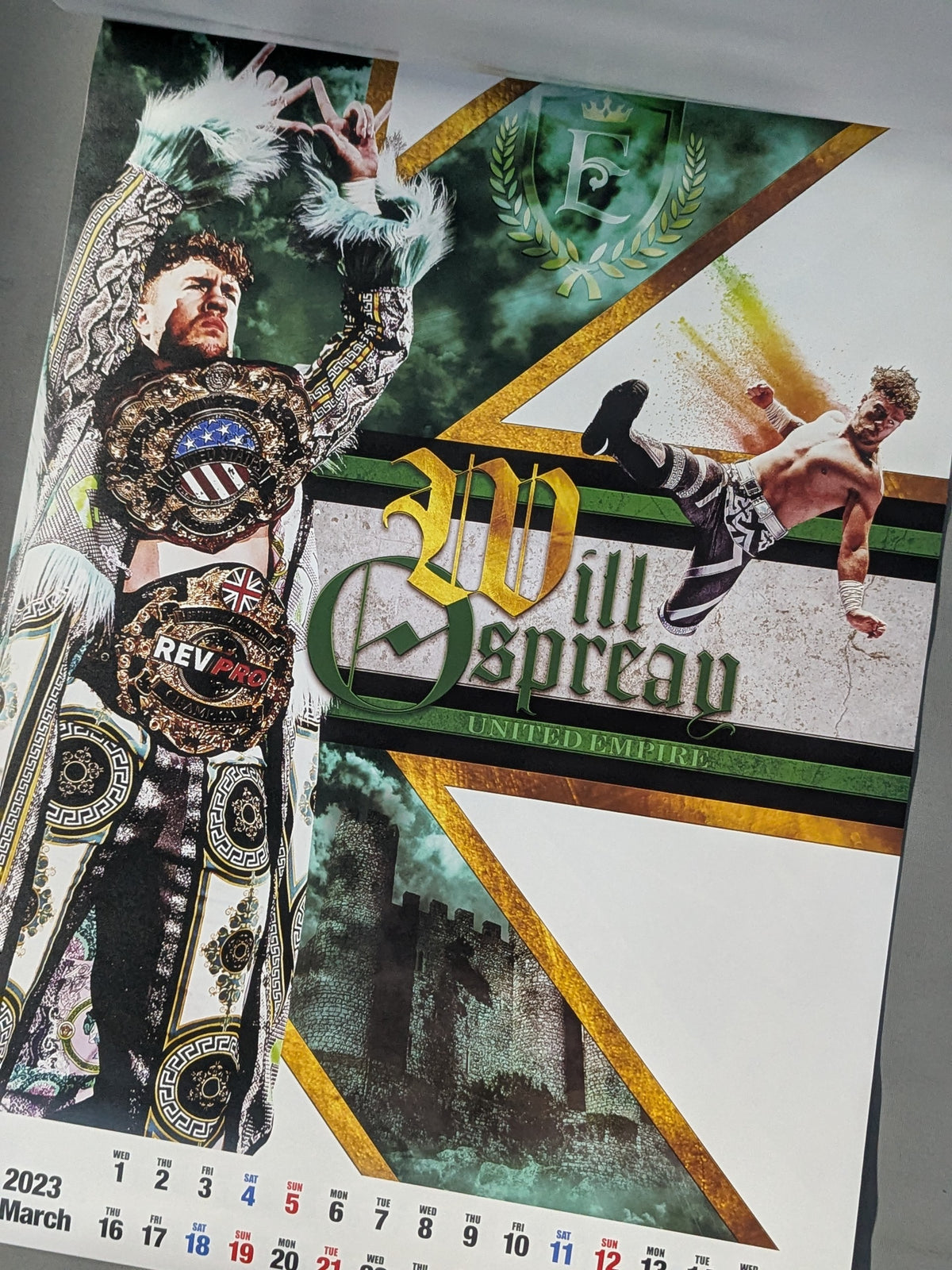 新日本プロレス 2023年カレンダー