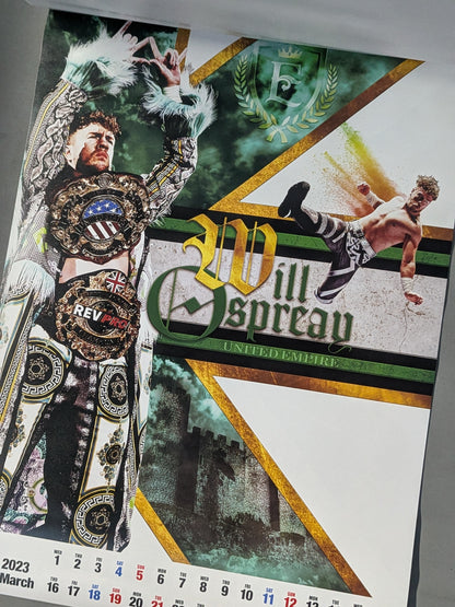 新日本プロレス 2023年カレンダー