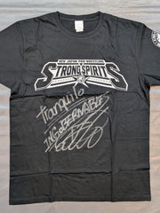 渡哲也の直筆サイン入りシャツ 内藤哲也 直筆サイン入り】STRONG SPIRITS ドライTシャツ – 闘道館