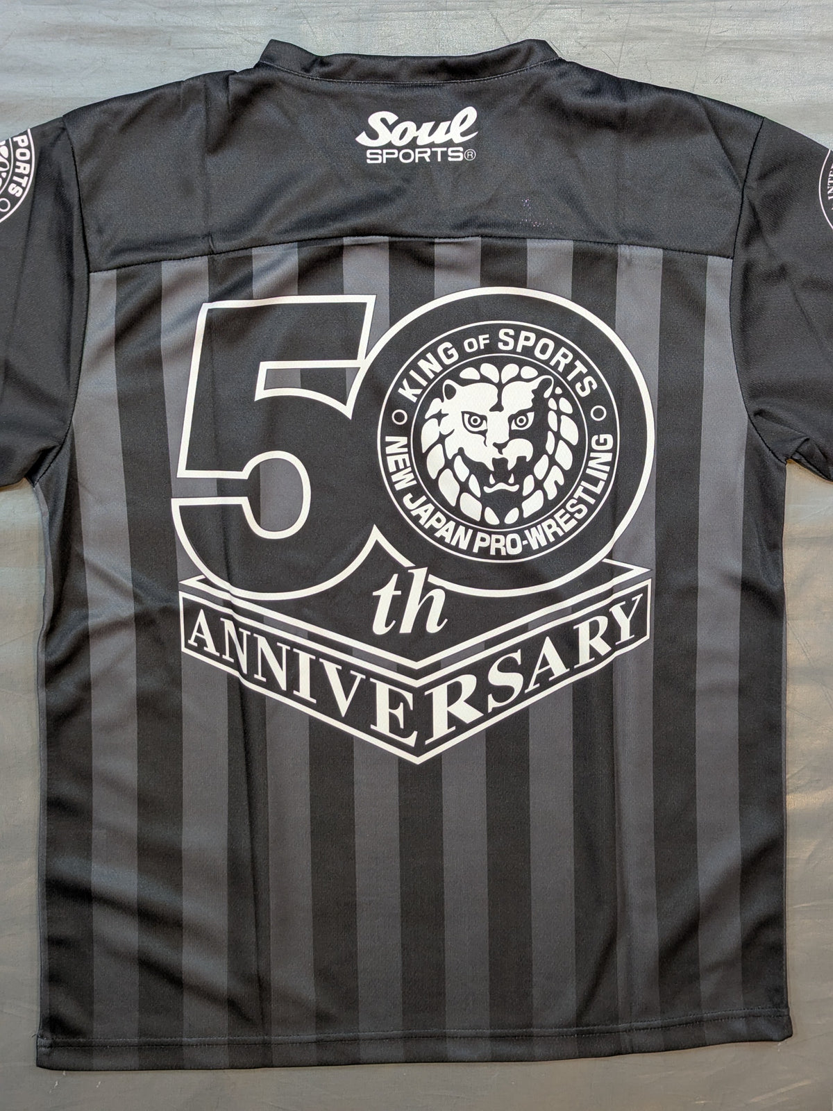 New Japan Pro Wrestling 50th Anniversary 'SOUL SPORTS' Replica Referee Shirt