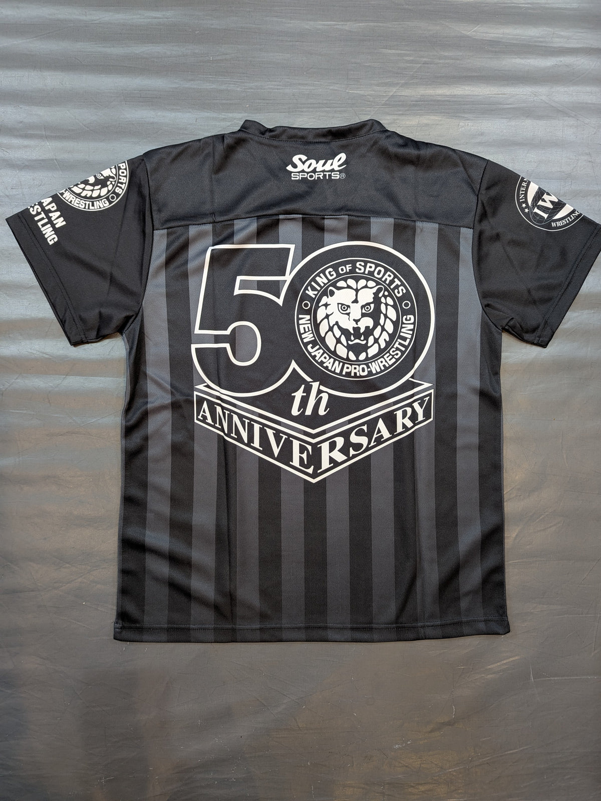 New Japan Pro Wrestling 50th Anniversary 'SOUL SPORTS' Replica Referee Shirt