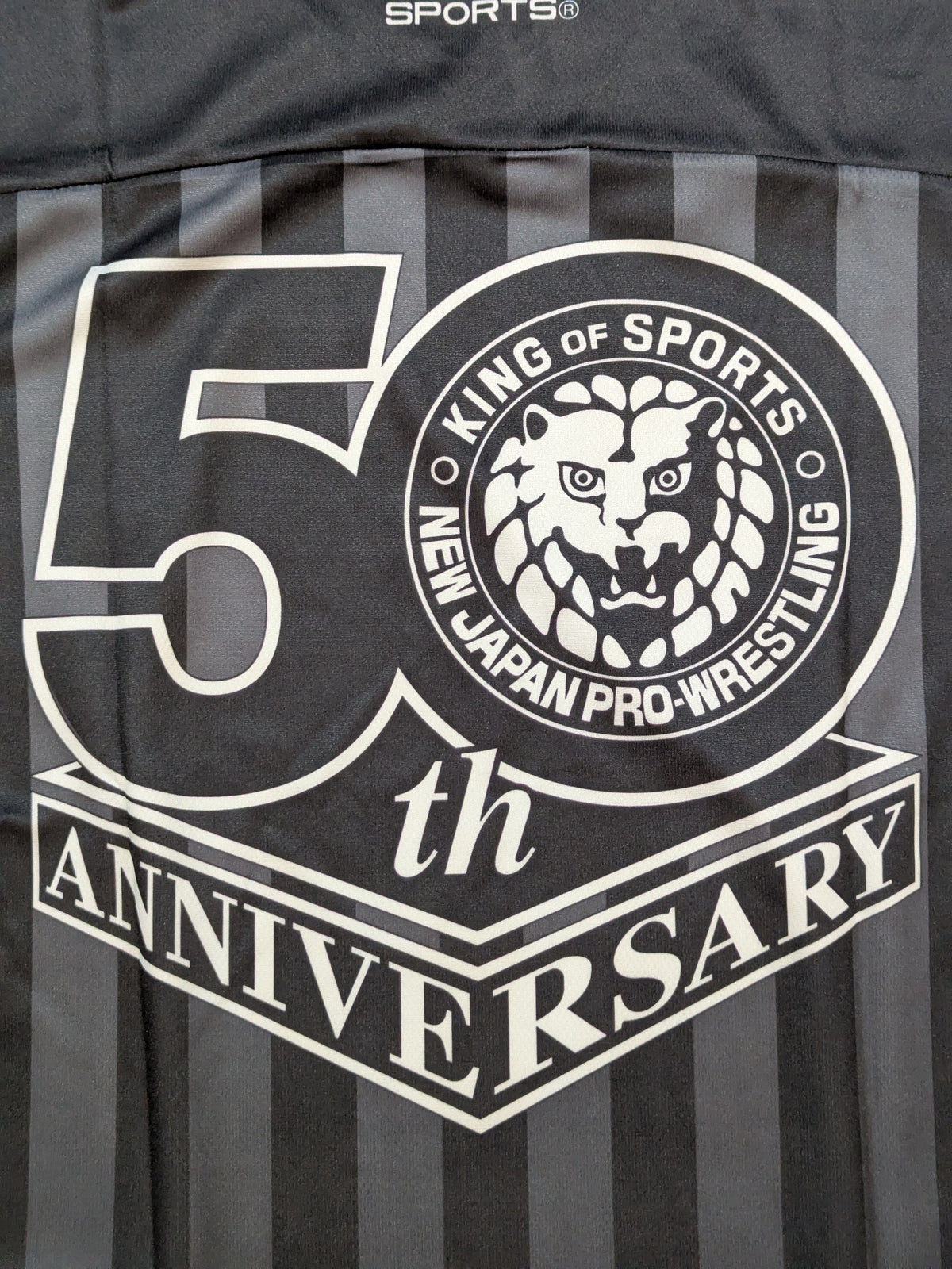 New Japan Pro Wrestling 50th Anniversary 'SOUL SPORTS' Replica Referee Shirt