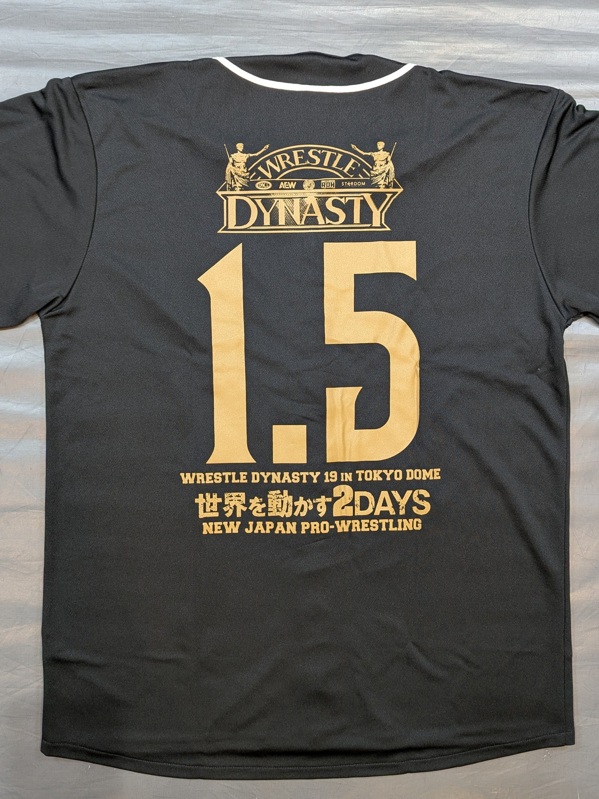 WRESTLE DYNASTY オリジナルベースボールシャツ