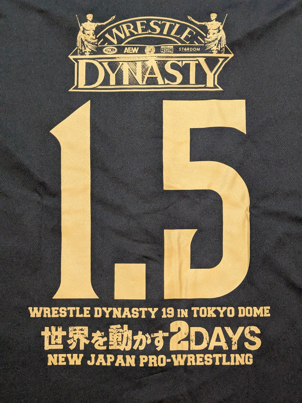 WRESTLE DYNASTY オリジナルベースボールシャツ