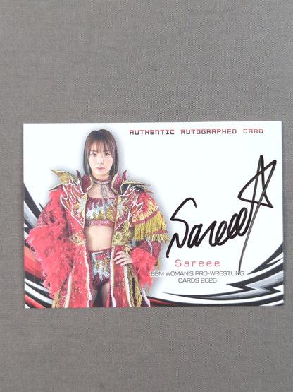 2026 BBM Sareee (SARRAY) Official Autographed Card