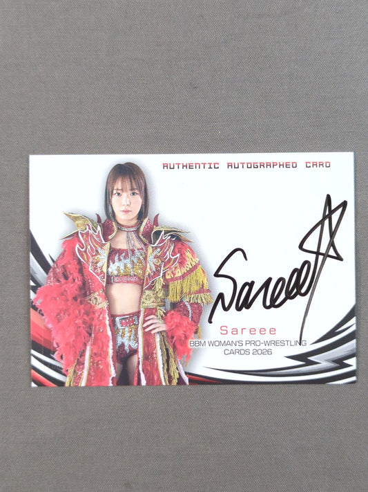 2026 BBM Sareee (SARRAY) Official Autographed Card