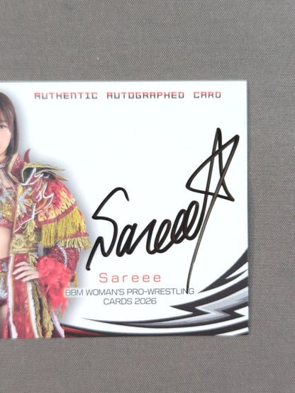 2026 BBM Sareee (SARRAY) Official Autographed Card