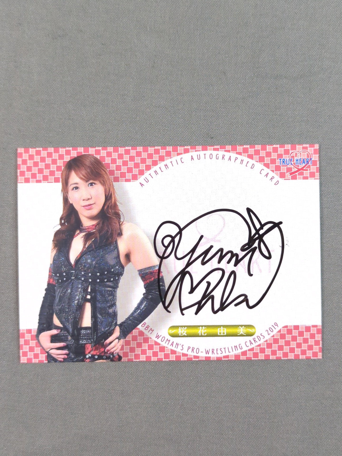 2019 BBM Yumi Ohka  Official Autographed Card