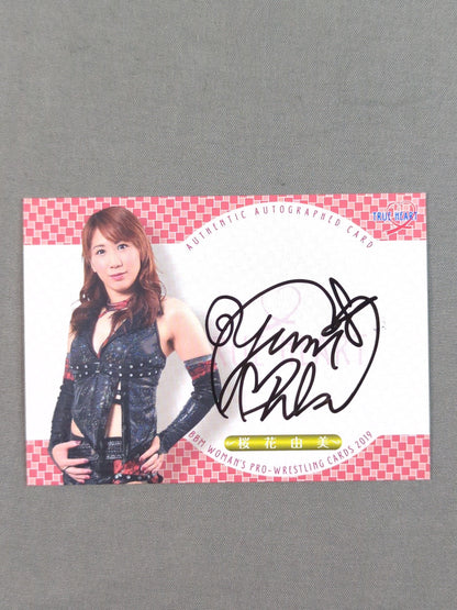 2019 BBM Yumi Ohka  Official Autographed Card