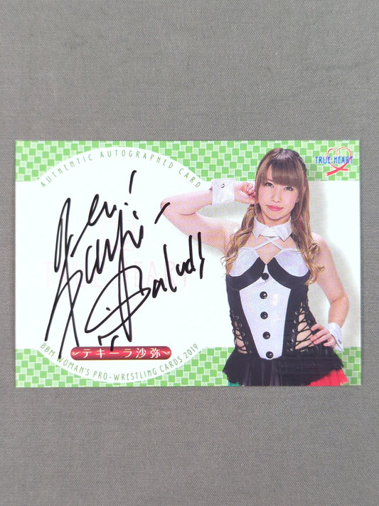 2019 BBM Tequila Saya Official autographed card