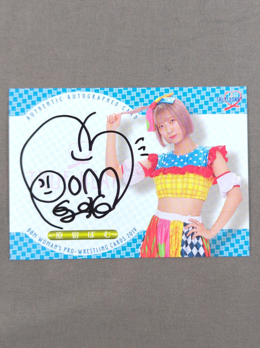 2019 BBM POM HARAJUKU Official Autographed Card