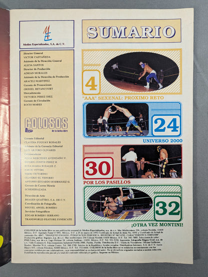 COLOSOS de la lucha libre No.52