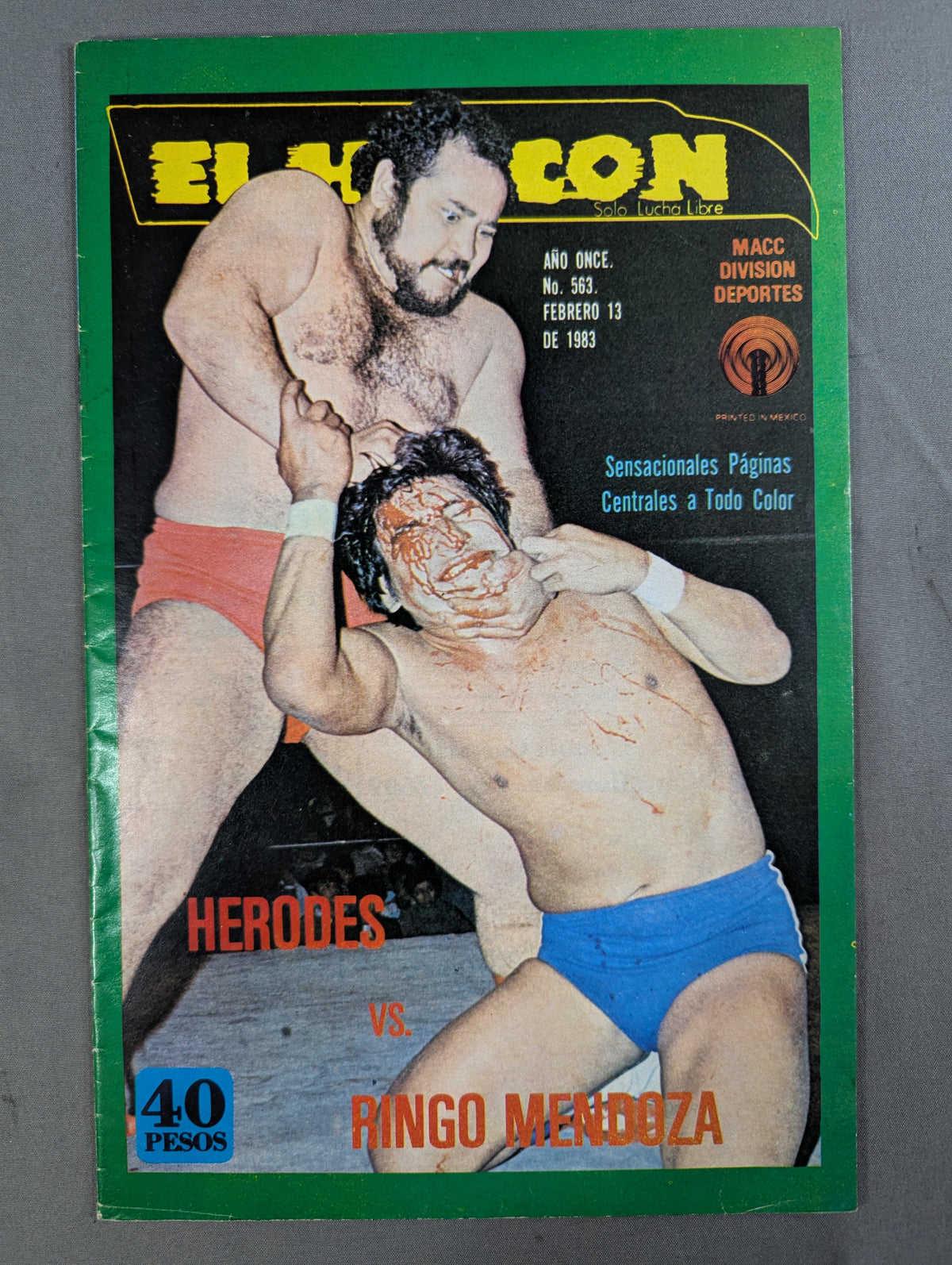 EL HALCON Solo Lucha Libre No.563