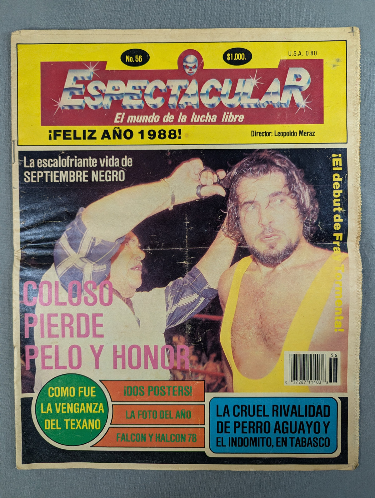 ESPECTACULAR El mundo de la lucha libra No.56
