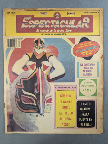 ESPECTACULAR El mundo de la lucha libra No.105