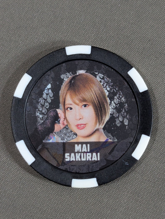 MAI SAKURAI Stardom Random Casino Coins