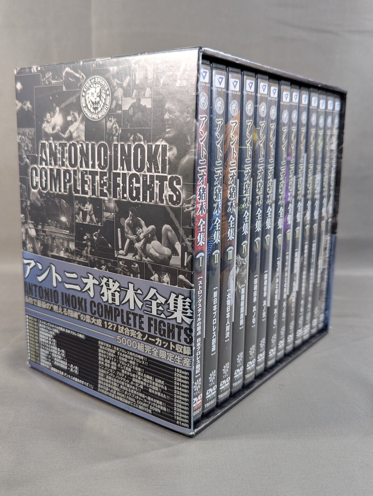 Antonio Inoki  Complete Works ★ANTONIO INOKI COMPLETE FIGHT DVD-BOX★