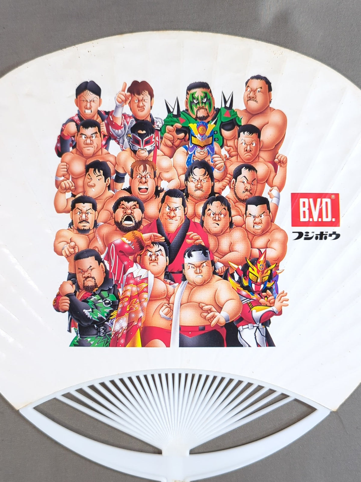 ★坂井永年氏イラスト★ NJPW SUPER STARS うちわ