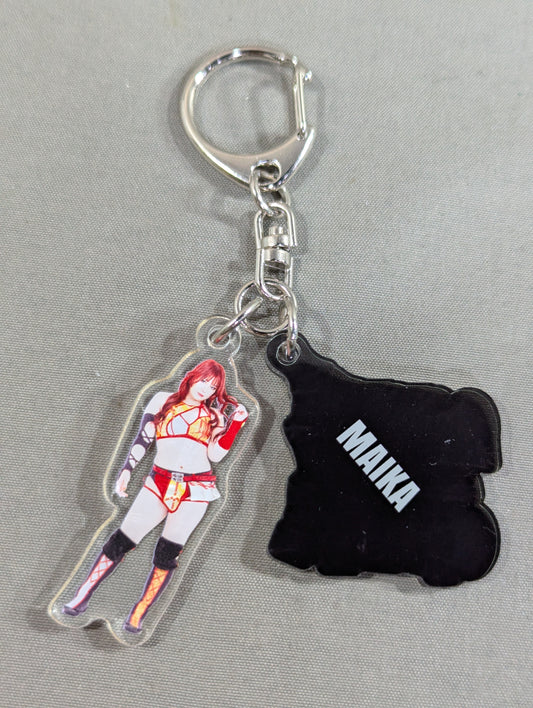 Maika  Twin Acrylic Keychain (STARDOM×TOWER RECORDS)