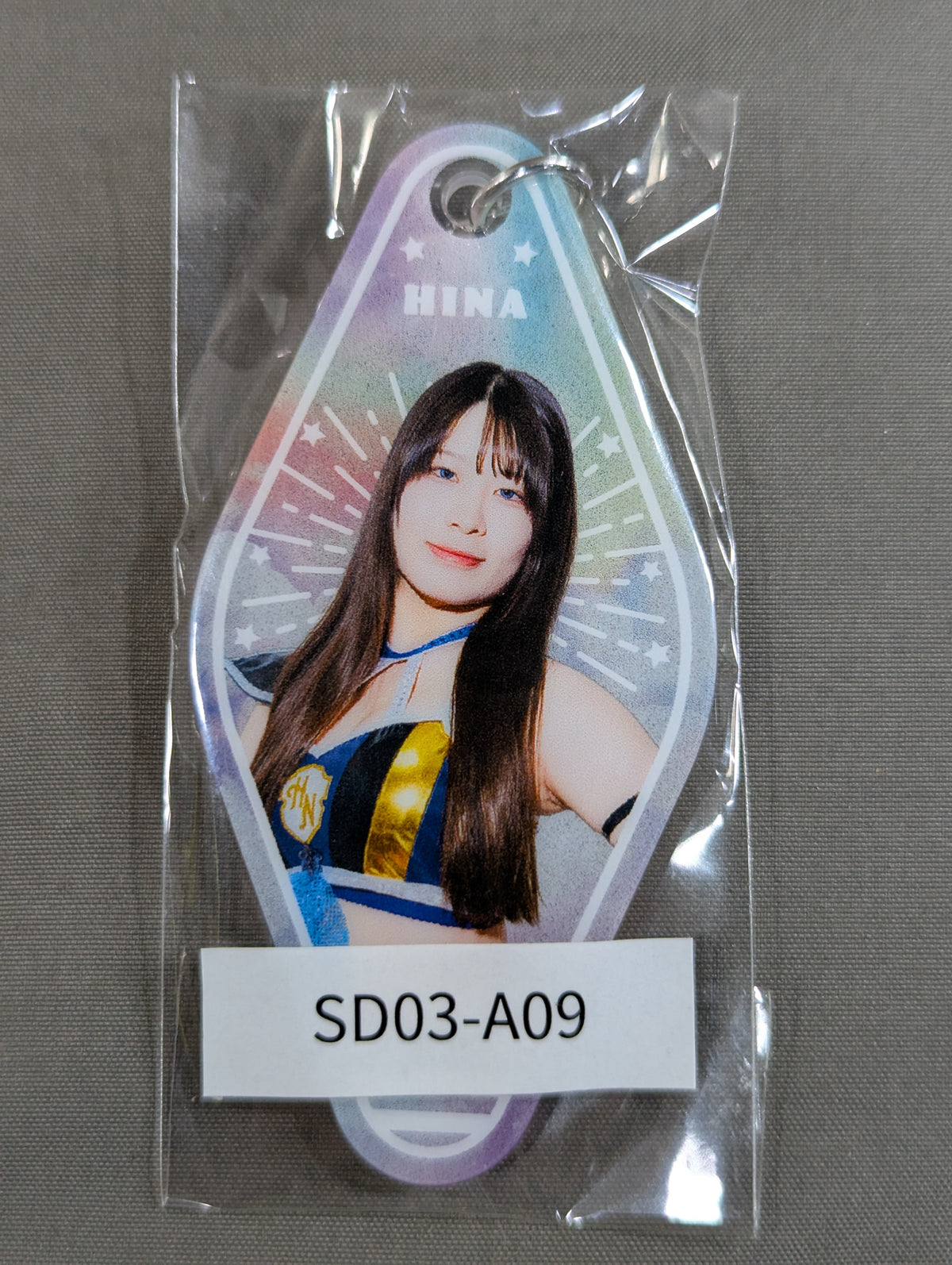 妃南 STARDOM×ウェブポン アクリルモーテルキーホルダー