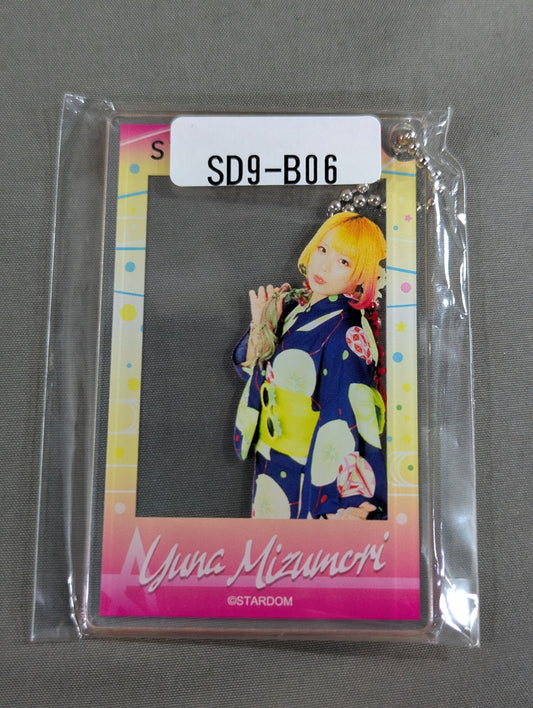 水森由菜 チェキ風キーホルダー STARDOM×ウェブポン