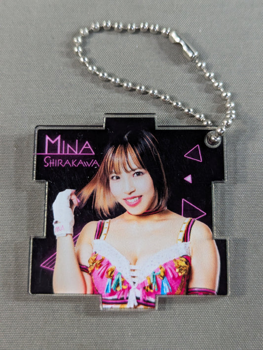 白川未奈 スターダム ランダム パズルキーホルダー
