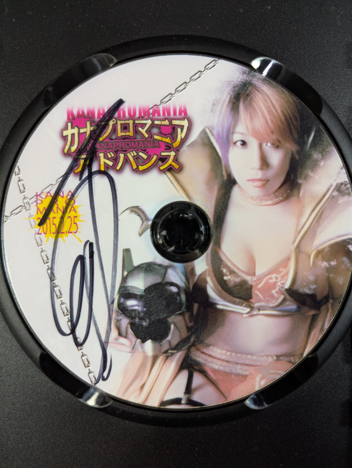 ★ ★ KANA (Asuka)  hand signed autograph  Kanapro Mania: Advanced