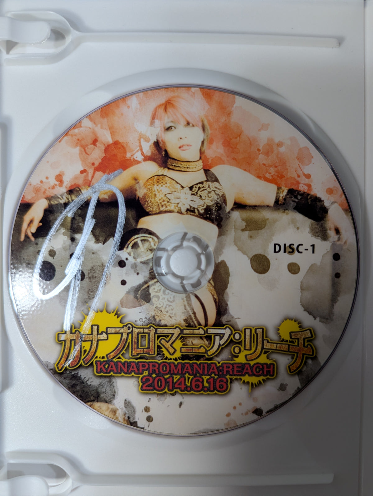 ★ ★ KANA (Asuka)  hand signed autograph  Kanapro Mania: Reach