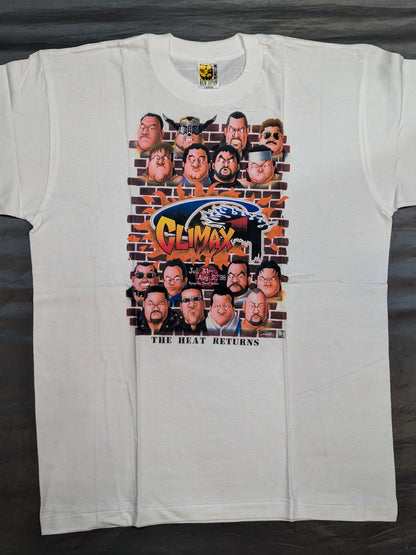 G1 CLIMAX 1998 "THE HEAT RETURNS" Nagatoshi Sakai Illustration T-shirt