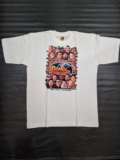 G1 CLIMAX 1998 "THE HEAT RETURNS" Nagatoshi Sakai Illustration T-shirt