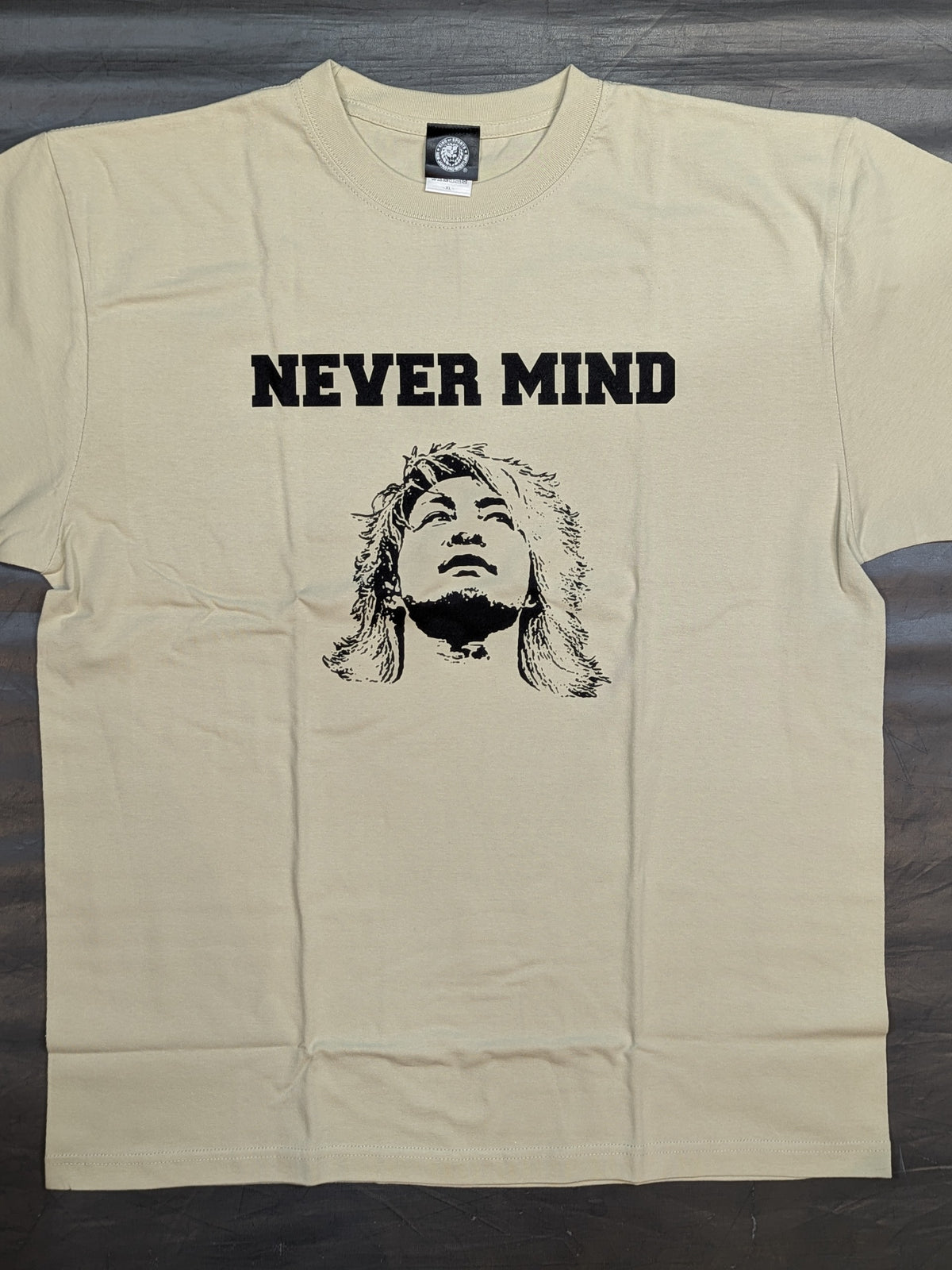 棚橋弘至「NEVER MIND」Tシャツ②