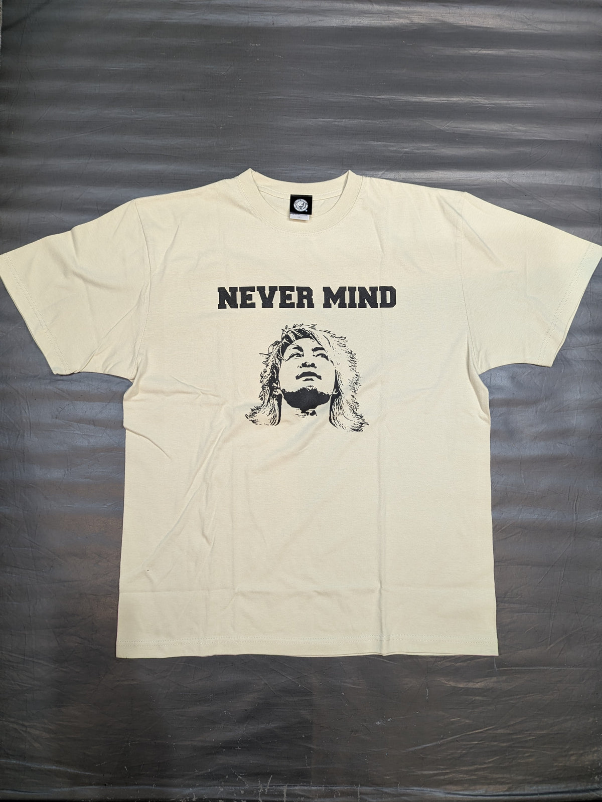 棚橋弘至「NEVER MIND」Tシャツ②