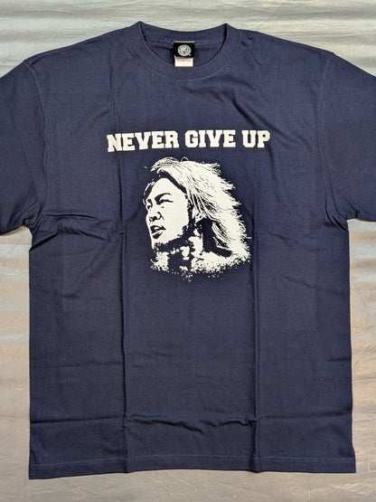 棚橋弘至「NEVER GIVE UP」Tシャツ