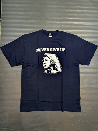棚橋弘至「NEVER GIVE UP」Tシャツ